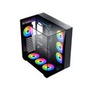 CASE XIGMATEK AQUA V BLACK 7 FAN RGB