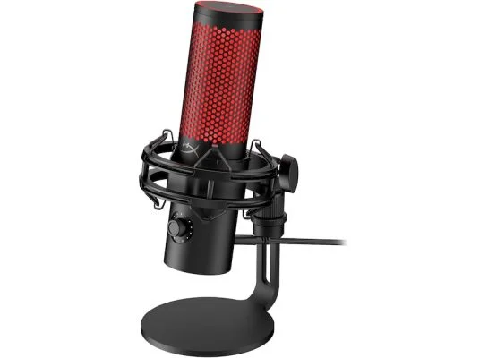 HYPER X QUADCAST 2 STUDIO QUALITY AUDIO BLACK AND RED MICROPHONE 