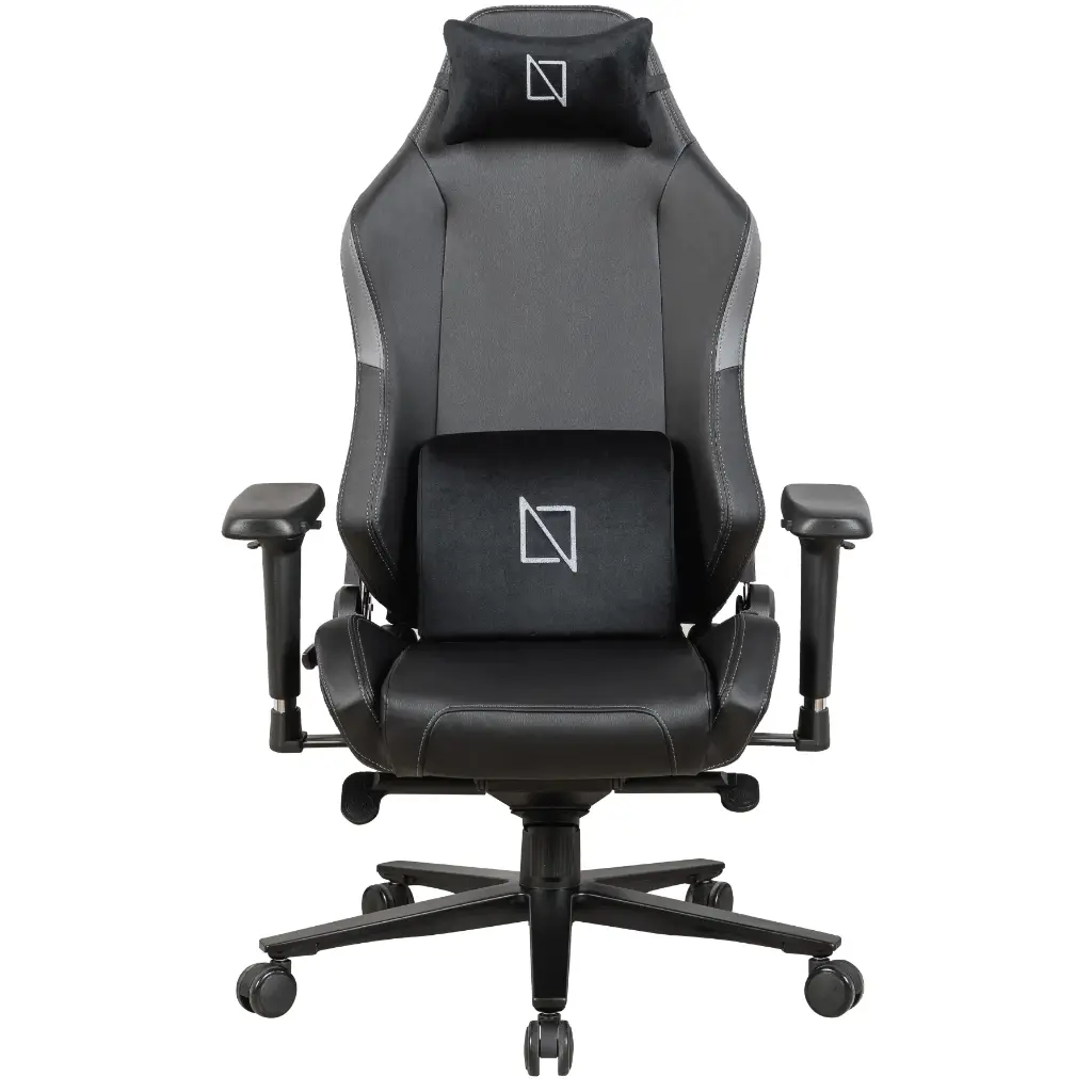 APEX CORE, Cloud Leather, Black and Grey Gaming Chair (APEXCR-CL-GY)