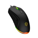 Porodo Gaming Wired Mouse DPI 7200 with RGB Light - Black - PDX322