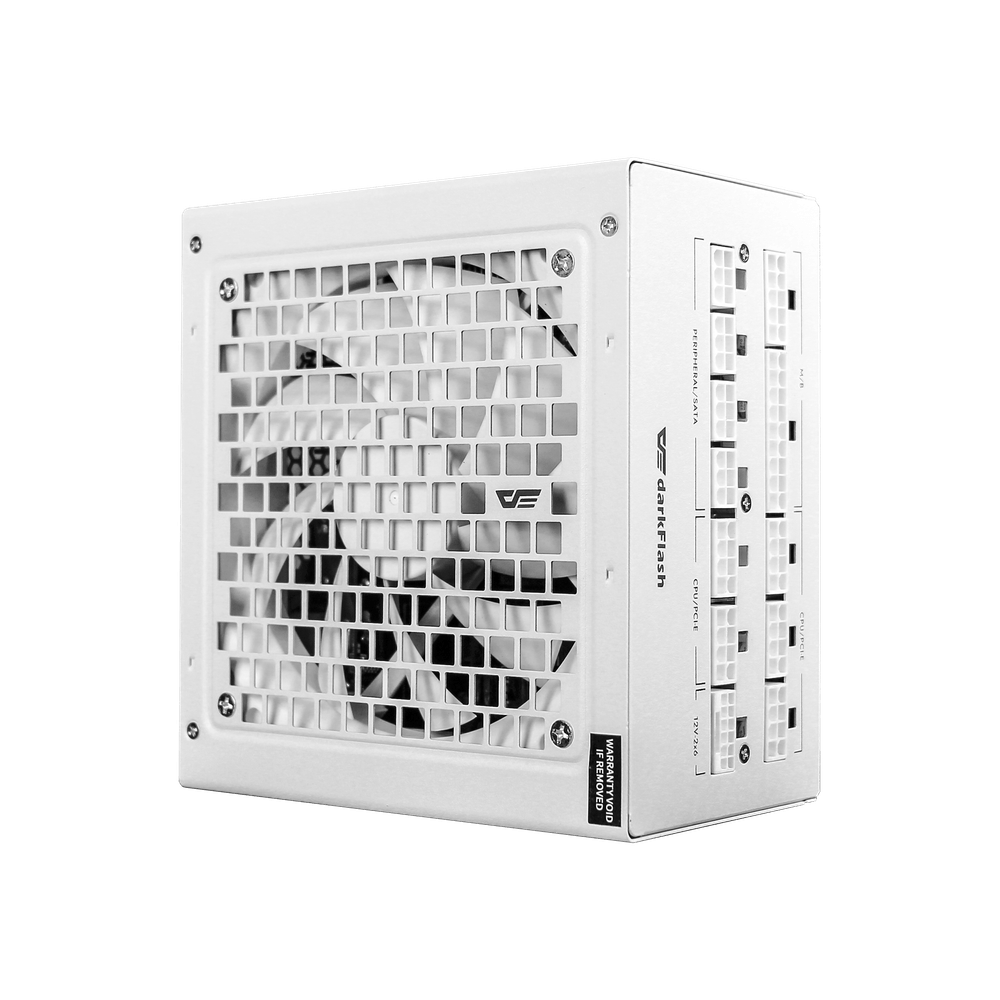 DarkFlash 850W 80+ Gold Full Modular Power Supply White PMT850W 