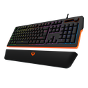 Meetion RGB Magnetic Wrist Rest Keyboard for Gaming - MT-K9520 تدعم اللغة العربية