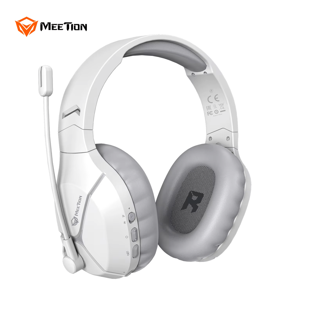 Meetion Wireless Gaming Headset BTH011  (White)