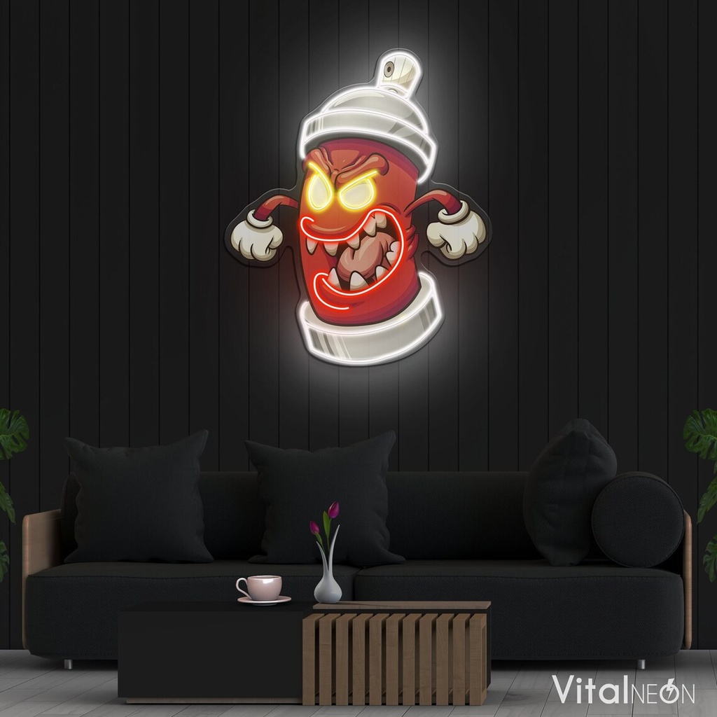 ANGRY FIRE HYDRANT NEON LED - AA