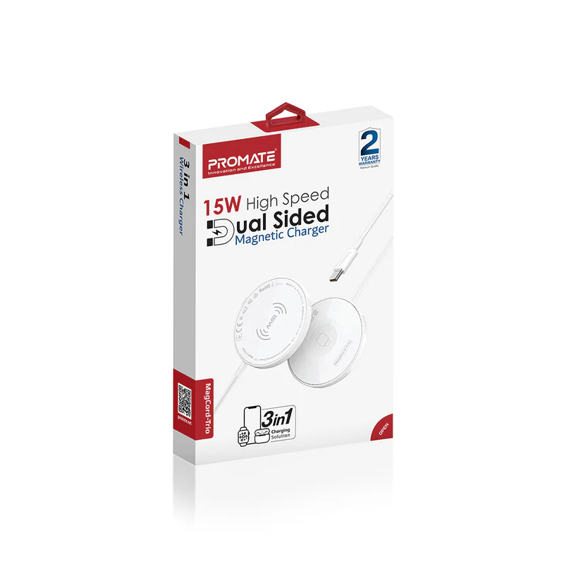 15W High-Speed Dual Sided Magnetic Charger 