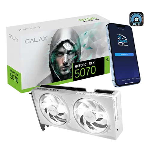 GALAX GeForce RTX5070 Click OC WHITE 12GB