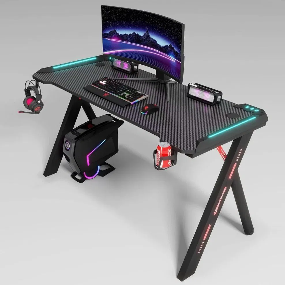 GAMING TABLE RGB BLACK MAF - 120x60CM Y141-120 