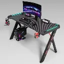 GAMING TABLE RGB BLACK MAF - 120x60CM Y141-120 