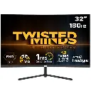 Twisted Minds 32" 180Hz ,1ms Curved Gaming Monitor TM32CFHD180VA