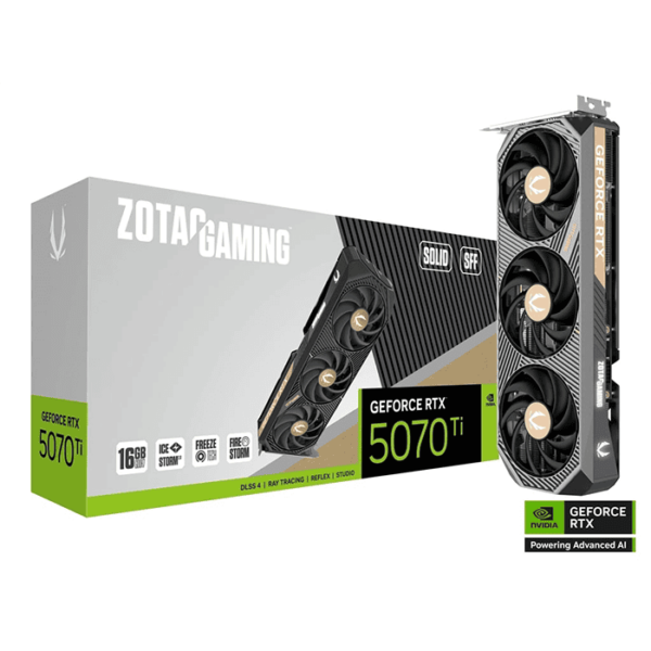 GeForce RTX 5070 Ti SOLID ZOTAC GAMING