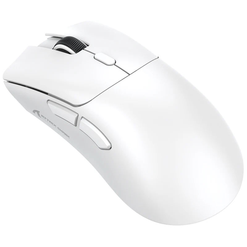 ADN - MOUSE ATTACK SHARK R1 WHITE