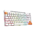 Porodo Gaming Wired mechanical Keyboard White (PDX226-WH)