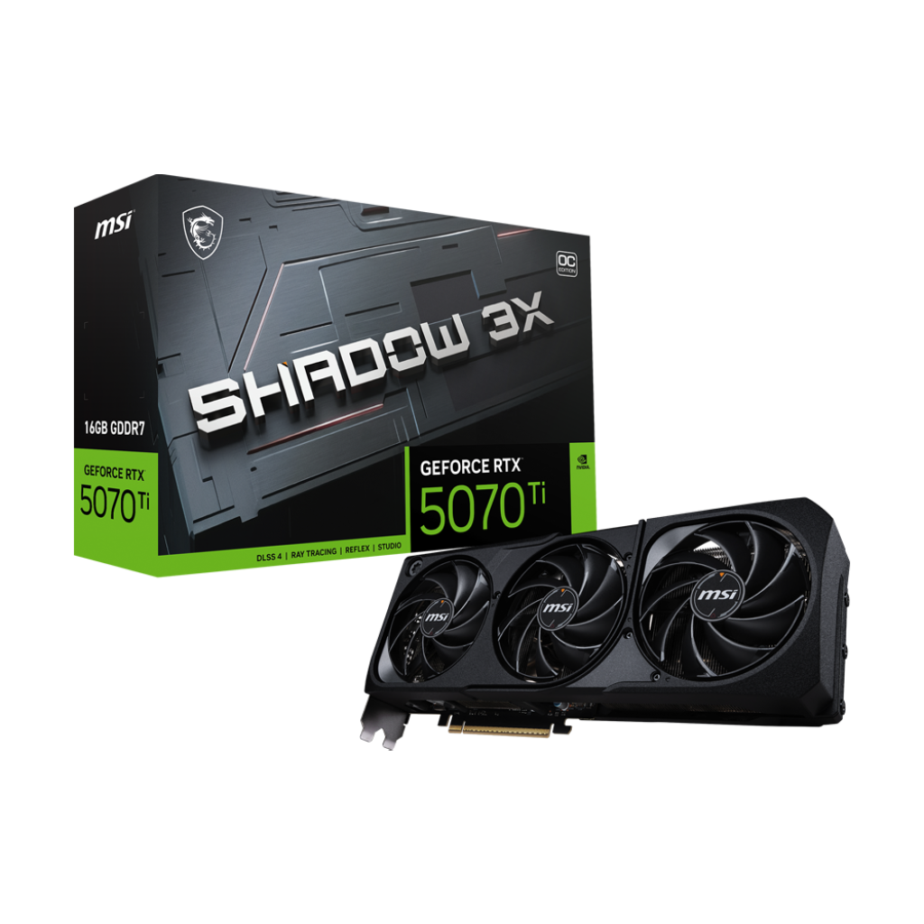 MSI RTX 5070 Ti SHADOW 3X OC 16GB
