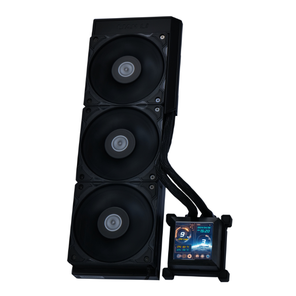 Lian-Li HydroShift LCD 360S BLACK AIO Liquid CPU Cooler 