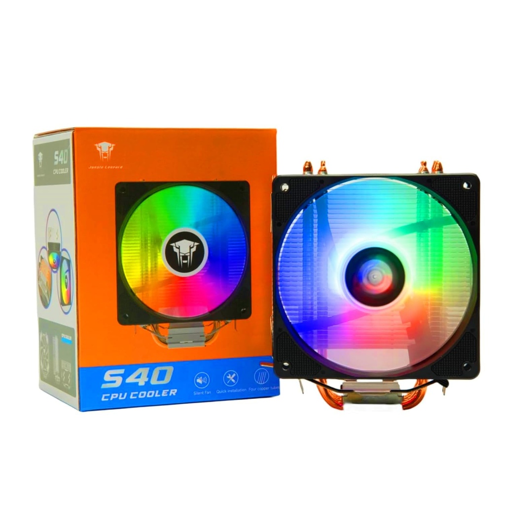 CPU Air Cooler S40 Jungle Leopard LED