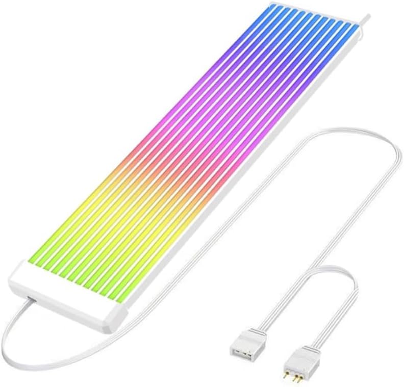 Neon Line Motherboard 24 pin ARGB WHITE Jungle Leopard