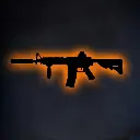 USB-Powered Neon Gun Silhouette Wall Light - Adjustable Brightness, Game Over Sign for Gaming Room Decor, Ideal Birthday Gift for Gamers, Easy-to-Install, No  Battery Needed - APP CONTROLLER