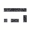 Black Terrain Map Space ESC Keycap Set for Mechanical Keyboards