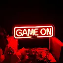 GAME ON" Neon Sign"