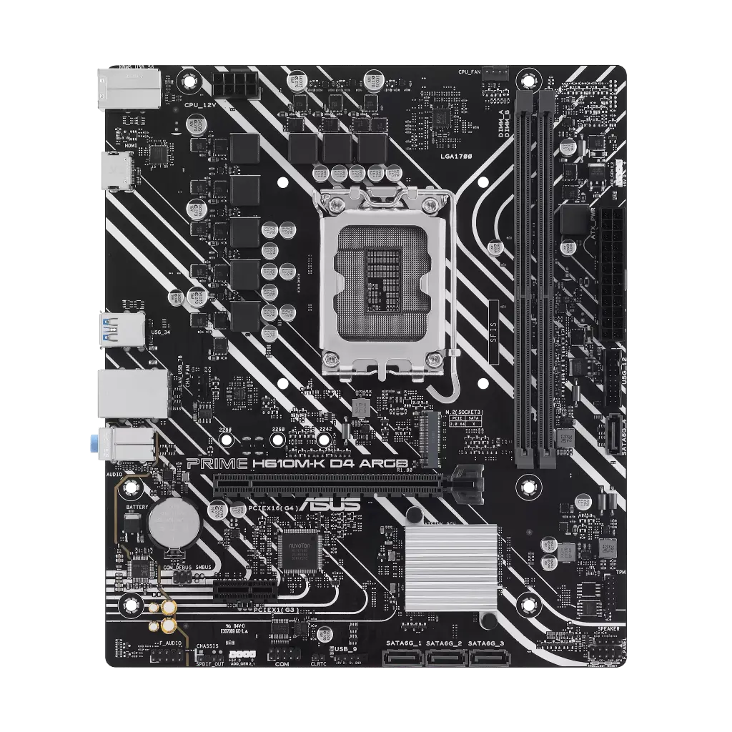 USED MB ASUS PRIME H610M-K ARGB  DDR4