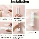 MHT Power strip holder, wall-mounted