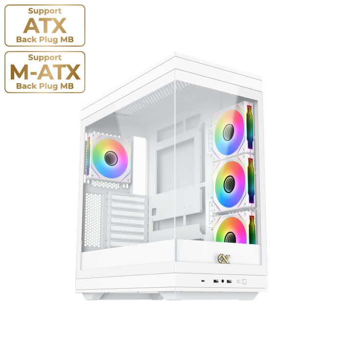 XIGMATEK Meta Arctic WHITE EATX Case