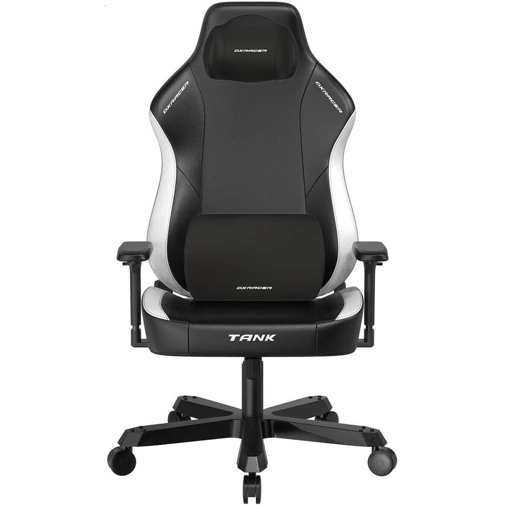 DXRACER Tank series GAMING CHAIR BLACK/WHITE Chair Size: XXL