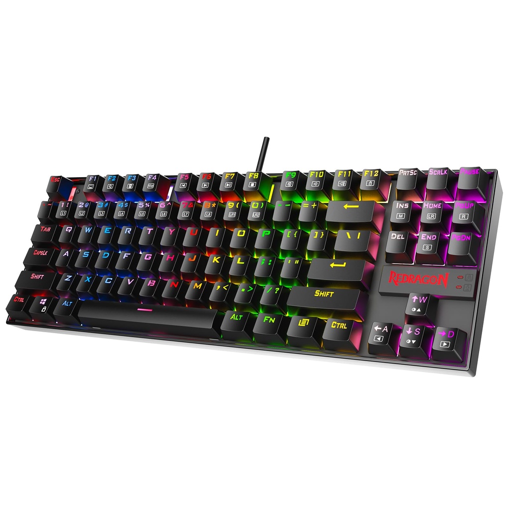 KEYBOARD REDRAGON K552RGB black (BLUE Switches) 