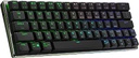Cooler Master SK622 60% Wireless Bluetooth Space Gray Mechanical Low Profile Gaming Keyboard - Blue Switch -  RGB (SK-622-GKTL1-US) 
