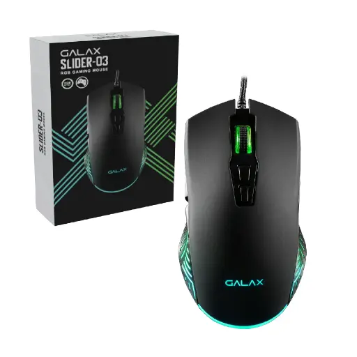 [GS0451] GALAX Slider-03, Gaming mouse RGB 7200DPI
