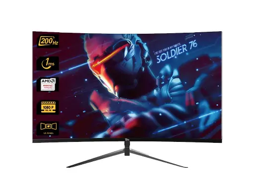 [GS1468] Twisted Minds 23.6 FHD 200HZ,curved , 1MS, Gaming Monitor-TM24RFA