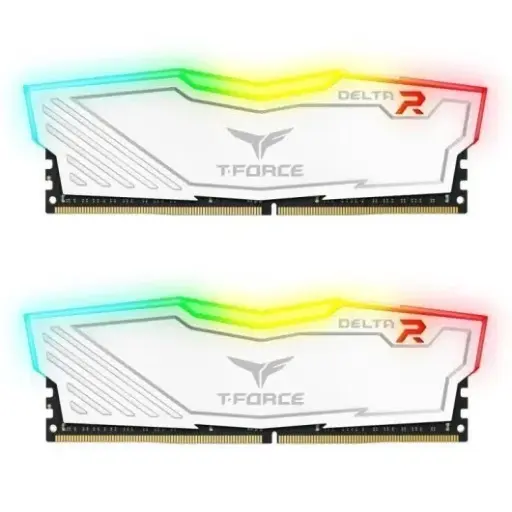 [GS1277] RAM 32GB 16x2 3600MHZ RGB TEAM T-FORCE WHITE