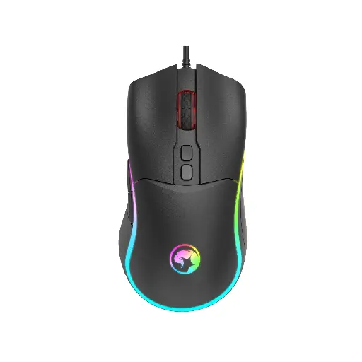 MARVO M358 Wired RGB Gaming Mouse - Black