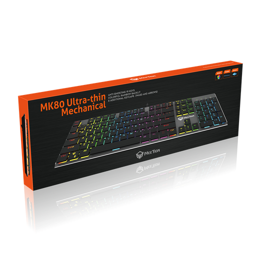 [GS0961] Mechanical Gaming Keyboard MEETION MK80 Rgb