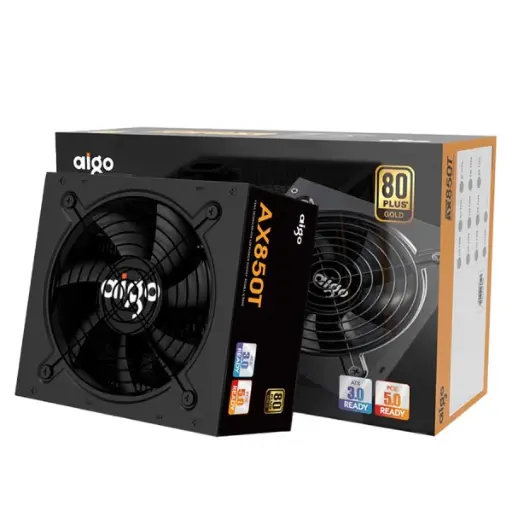 [GS1169] POWER SUPPLY 850W 80+ GOLD AIGO FULL MODULAR AX850T
