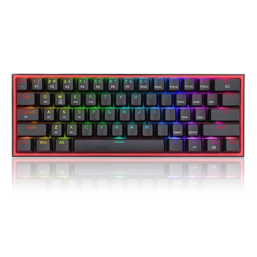 [GS0717] REDRAGON Wireless KEYBOARD FIZZ PRO K616 black Wireless/Wired