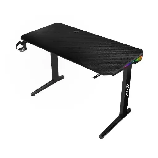 [GS0518] Gaming Desk GXG RGB BLACK TT140 ALRGB-B,140X60 CM