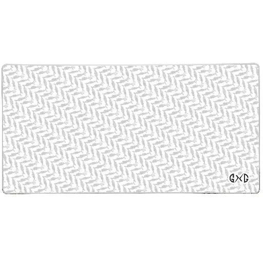 [GS0534] Gaming Mouse PAD GXG Shemagh white 90x40cm 4mm (الاصدار الثاني) مقاوم للماء شماغ أبيض