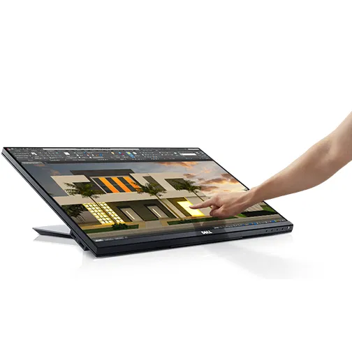 [GS1688] USED MONITER DELL TOUCH P2418HT