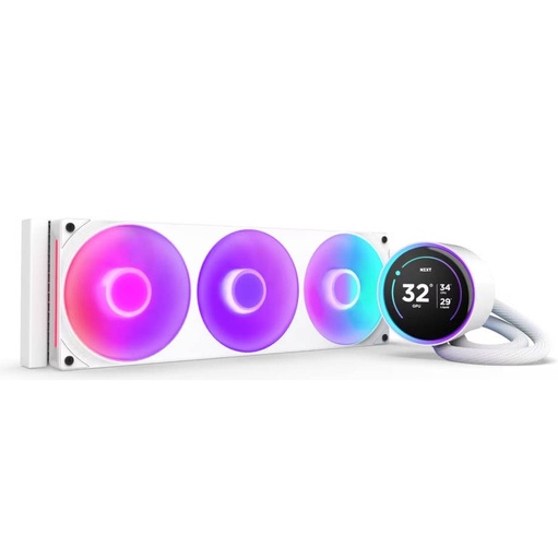 [GS1011] NZXT Kraken Elite 360mm WHITE RGB