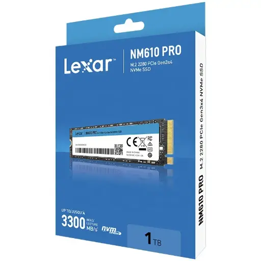 [GS0770] Lexar 1TB M.2 SSD NVMe 2280 LNM610 3300MB/S 