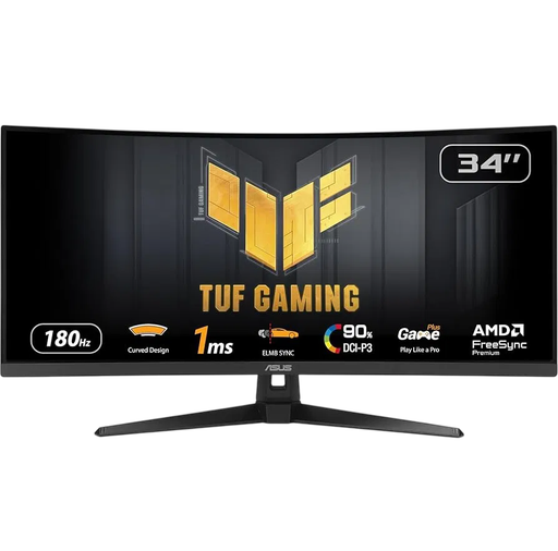 [GS0012]  ASUS TUF 34" 2K 180HZ 1MS Curved VG34VQ3B UWQHD Gaming