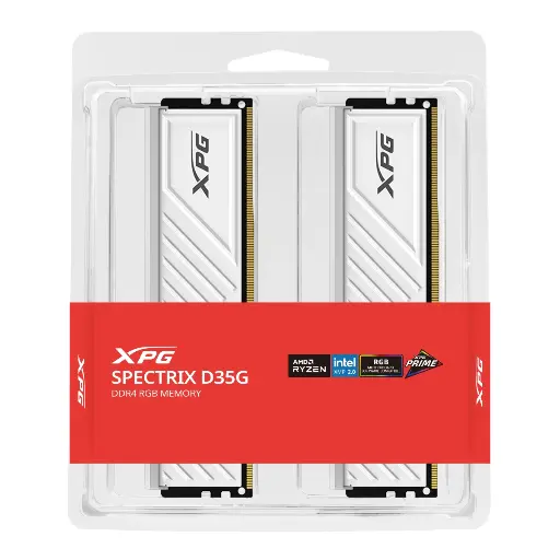 RAM XPG Spectrix D35 DDR4 RGB 32GB 16x2 3600MHZ WHITE 