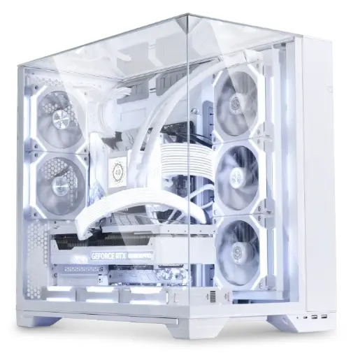 [GS0219] CASE LIAN LI PC O11 VISION WHITE