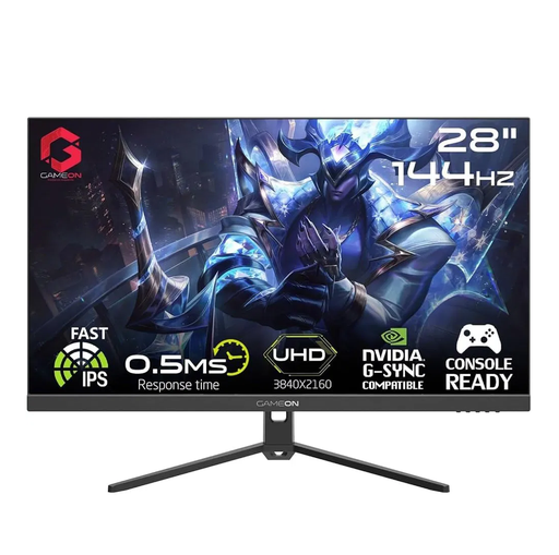 [GS0470] GAMEON Monitor 28" 4K 144Hz, 0.5ms, FAST IPS, GOP28UHD144IPS