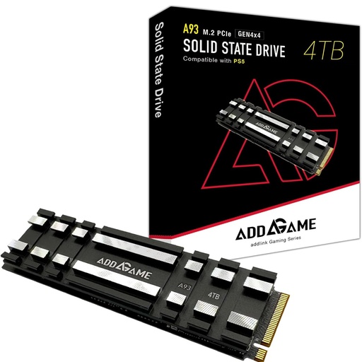 [GS0071] ADDLINK A93 4TB Gaming PC PS5 SSD with Heatsink