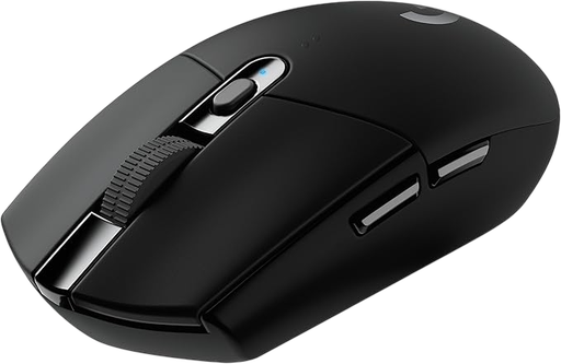 [GS1633] USED LOGITECH G305 BLACK MOUSE WIRELESS LIGHT SPEED, BATTERY LIFE 250 hours 