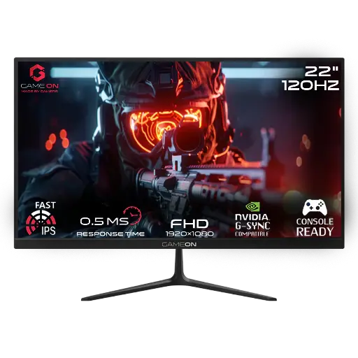 [GS0467] GAMEON Monitor 22" 120Hz 0.5ms Fast IPS - GOES24FHD120IPS