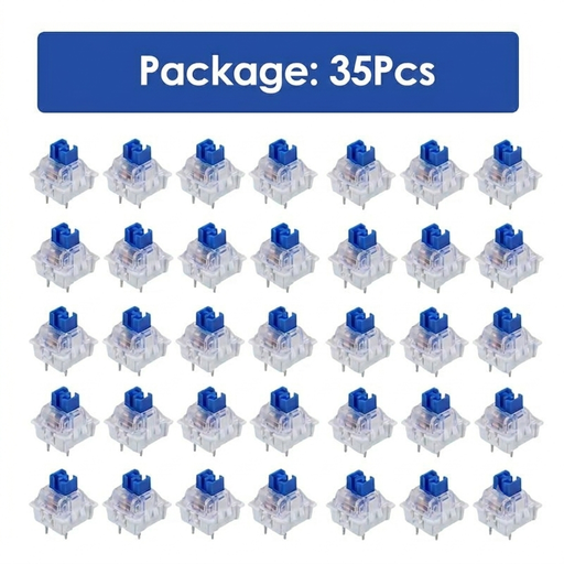 [GS0963] Mechanical Keyboard Switch 35 piece - blue