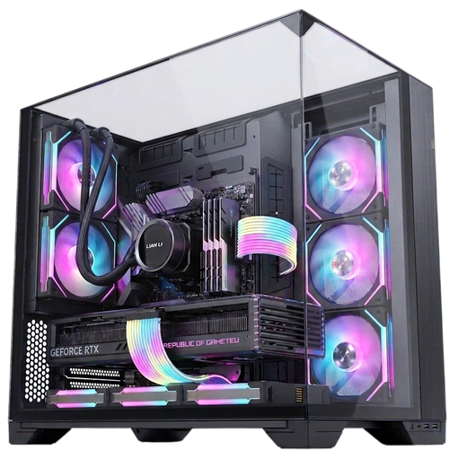 [GS0218] CASE LIAN LI PC O11 VISION COMPACT BLACK (No fans included)